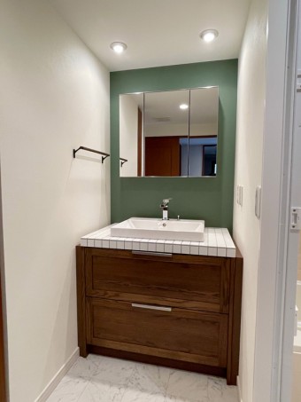 こだわりの水廻り設備と内装で心地よい住まいを